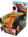 32 st Super Mario Chokladmynt med Klistermärken - Hel Låda