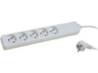 Staples 5m B-305 extension cord with earthing, 5 sockets