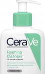 CeraVe Foaming Cleanser Normal Oily Skin 473ml Niacinamide 3 Essential Ceramides