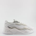 Puma RS-X Puzzle Mens White Lace Up Trainers 371570 03