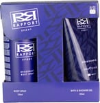 Rapport Sport Gift Set Containing 150Ml Bath & Shower Gel and 150Ml Deodorant Bo