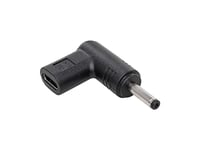 Akyga Ak-Nd-C05, Usb-C, 3.5 X 1.35 Mm, Svart