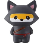Squishies Ninja Fox Squishy Slow Rising Squeeze Toy Kawaii Doft Mjuka Squishies Djurleksaker Prime 1 st
