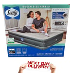 Sealy Air Mattress Bed Built-In Pump - Inflatable Queen Sized