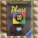 Phase 10 Card Game Ravensburger 2011 German Language Edition New And Sealed