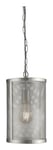 Searchlight 1191-1SS Fishnet Light, pendant, painted silver