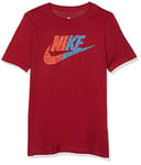 Nike Boys Half Futura T-Shirt - Red Crush/Bright Crimson, X-Large