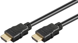 High Speed 4K HDMI-kabel med Ethernet - Svart 7,5 m