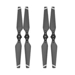 4pcs Propeller/Fit For - DJI Mavic Pro/Drone Quick Release Props Folding Blade 8330 Spare Parts Replacement Accessory CW CCW (Color : 2 pair White edge)
