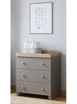 Little Acorns Classic Two-Tone Changing Table Dresser