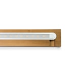 LED Ljuslist - 1 modul på 68 cm, komplett set Vitbetsad furu