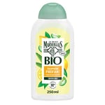 Le Petit Marseillais - Shampooing Purifiant BIO Citron & Aloe Vera Bio (flacon de 240 ml) – Shampoing pour cheveux gras sans sulfate et sans silicone – 98 % d'ingrédients d'origine naturelle