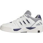 adidas Homme Downtown Low Basket, Core White Dark Blue Light Onix, 46 EU