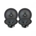 4-pack Phoenix Gold ZP65, 6.5" Pro audio SPL midbas
