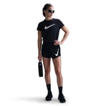 Nike One Swoosh Shorts Dam S Svart Korta Löpbyxor för Träning och Motion