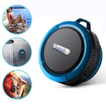 i-Tronixs® Blue Wireless Bluetooth Speaker, Wireless Portable Shower Speaker, 6H Playtime,Loud HD Sound With Suction Cup And Sturdy Hook, Compatible With Android, Tablet,PC,Samsung Huawei,Sony, Google