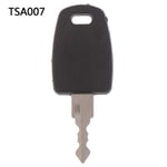Multifunktionell TSA002 007 nyckelväska för bagage resväska tullen Black TSA007