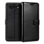 Cubot King Kong Mini Wallet Case, Premium PU Leather Magnetic Flip Case Cover with Card Holder and Kickstand for Cubot King Kong Mini