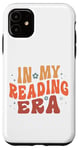 iPhone 11 Retro Groovy In My Reading Era Book Lovers Reader Women Case