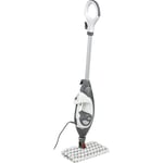 Shark Floor & Handheld S6005UK Steam Mop with Detachable Handheld and up to 15 Minutes Run Time - Grey / White