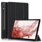 Samsung Galaxy Tab S9 Plus Tri-Fold Fodral, Svart