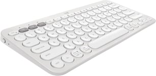 Logitech Pebble Keys 2 K380s, Multi-Device Bluetooth Wireless Keyboard with Cus