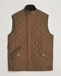 Barbour Lifestyle Shoveler Peached Quilted Gilet Dark Sand