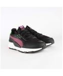 Puma RS-0 Rein Black Synthetic Mens Lace Up Trainers 371828 03 - Size UK 4.5
