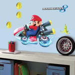 Väggdekor Nintendo Mario Kart 8 Giant RoomMates - 1 ark á ca 67 x 46 cm, 7 delar