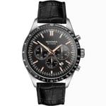 Sekonda Mens Strap Watch Velocity Sports Chronograph Black Dial 30017 RRP £89.99