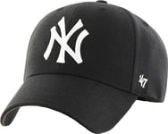 '47 New York Yankees Snapback Baseball Cap Black B-Mvpsp17wbp-Bk