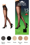 Ladies Pretty Legs Super Shine Tights Stockings Pantyhose (size S/m - M/l)