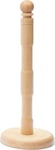 Wooden Kitchen Roll Holder, Upright Design, Beechwood, 33.5 cm - Natural