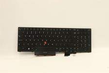 Lenovo ThinkPad T15g 2 P15 2 Keyboard Portuguese Black Backlit 5N21B44346