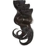 Balmain Lot de 3 extensions de cheveux humains Double Hair - Longueur 40 cm - Numéro 3,5 OM - Marron ombré 0,11 kg