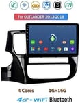 Art Jian GPS Navigation Sat nav dsp, for Mitsubishi Outlander 2013-2018 Multimedia Player Steering Wheel Control Link Mirror Hands-Free Calls