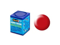 Greenhills Revell Aqua Colour Acrylic Paint Luminous Red Silk Matt 18ML 36332 -