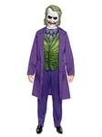 amscan-9907616 Costume du Joker-Taille 1 pièce, 9907616, Violet, Vert, Standard/Medium