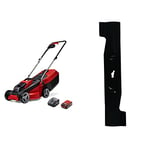 Einhell Power X-Change 18/30 Cordless Lawnmower With Battery and Charger - 18V, Brushless Motor & Lawnmower Blade - Accessory Suitable for GE-CM 18/30 Li Power X-Change Cordless Lawn Mowers