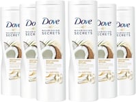 6 X Dove Restoring Ritual Body Lotion 250ml (Coconut Oil & Almond milk)