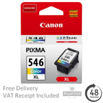 Genuine Canon CL546XL Colour Ink Cartridge - For Canon PIXMA TS3150