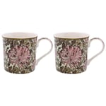 William Morris Honeysuckle - 2-pack muggar i presentkartong
