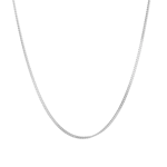 Chunky Curb Adjustable Chain Silver