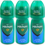 Mitchum Men Ice Fresh Roll-On Deodorant 100ml | Anti-Perspirant | Lasting X 3