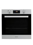 Indesit Aria Ifw6340Ixuk Built-In, Fan-Assisted, Single Electric Oven - Stainless Steel - Oven With Installation