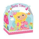 Box of 75 Party Time Boxes Woodland Princess - Child Party Food Boxes by Amscan