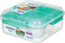 Sistema Bento Box TO GO Lunch Box with Yoghurt/Fruit Pot 1.25 L BPA Free