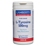 LAMBERTS L-Tyrosine - 60 x 500mg Capsules