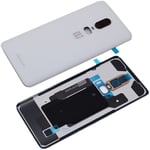 Battery Cover For OnePlus 6 Replacement Rear Panel Case Adhesive Part White UK