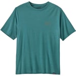 Patagonia Mens Cap Cool Daily Graphic Shirt (Blå (STRATASPIRE:WETLAND BLUE X-DYE) Small)